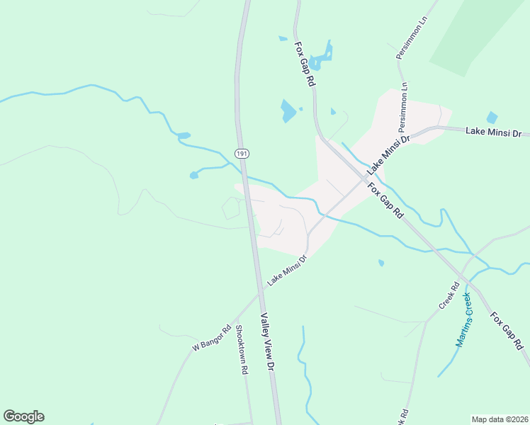 map of restaurants, bars, coffee shops, grocery stores, and more near 1783 Valley View Drive in Bangor