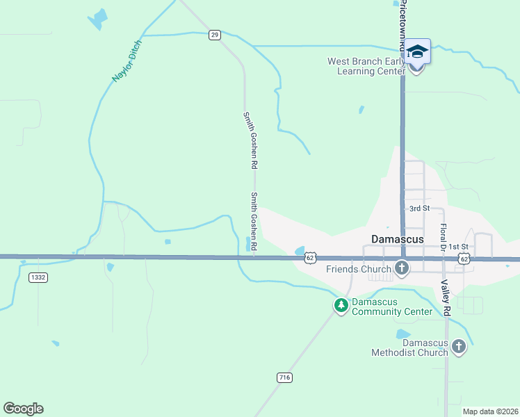map of restaurants, bars, coffee shops, grocery stores, and more near 14807 Smith Goshen Road in Beloit
