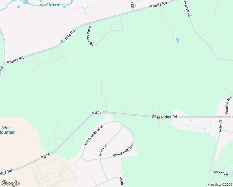 map of restaurants, bars, coffee shops, grocery stores, and more near 1538 Bush's Mountain Road in Brodheadsville