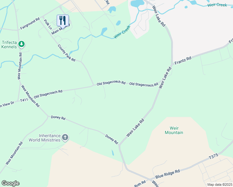 map of restaurants, bars, coffee shops, grocery stores, and more near 252 Old Stagecoach Road in Gilbert