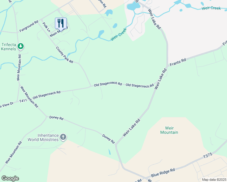 map of restaurants, bars, coffee shops, grocery stores, and more near 252 Old Stagecoach Road in Gilbert