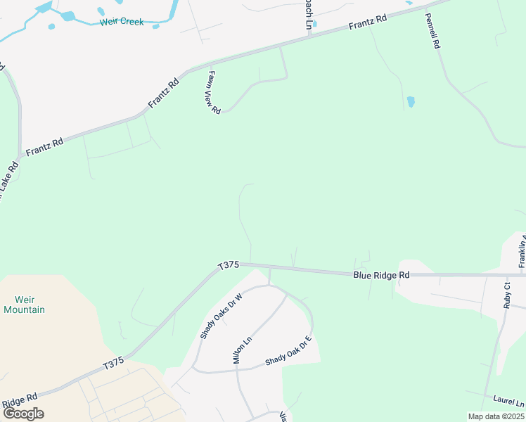 map of restaurants, bars, coffee shops, grocery stores, and more near 1538 Bush's Mountain Road in Brodheadsville