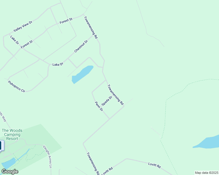 map of restaurants, bars, coffee shops, grocery stores, and more near 887 Towamensing Road in Lehighton