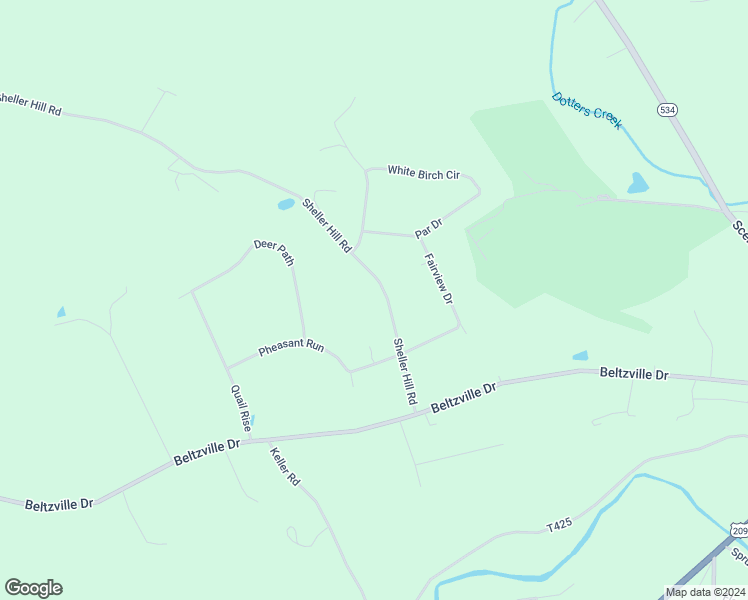 map of restaurants, bars, coffee shops, grocery stores, and more near 161 Scheller Hill Road in Kunkletown