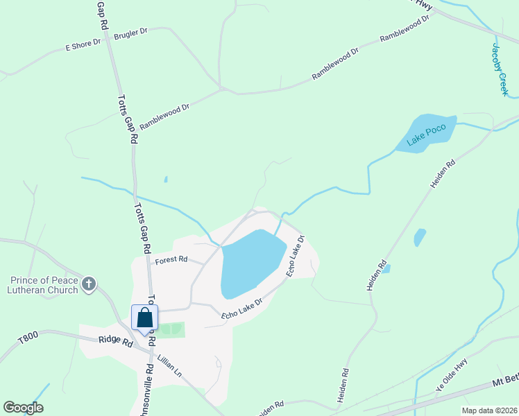 map of restaurants, bars, coffee shops, grocery stores, and more near 431 Echo Lake Drive in Bangor