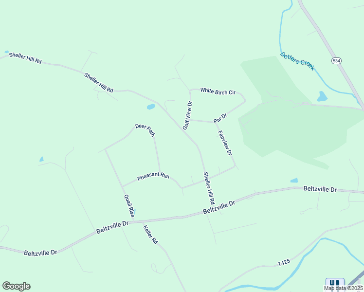 map of restaurants, bars, coffee shops, grocery stores, and more near 175 Scheller Hill Road in Kunkletown