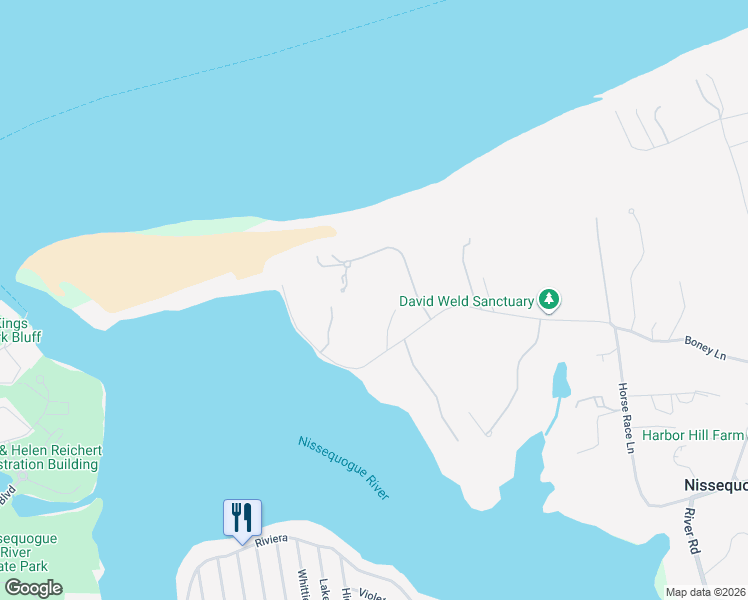 map of restaurants, bars, coffee shops, grocery stores, and more near 707 Short Beach Road in Saint James