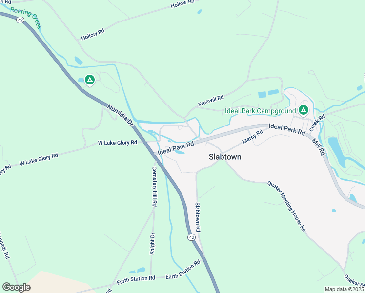 map of restaurants, bars, coffee shops, grocery stores, and more near 42 East Lake Glory Road in Catawissa