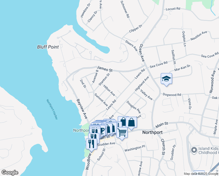 28 Hilton Avenue, Northport NY Walk Score