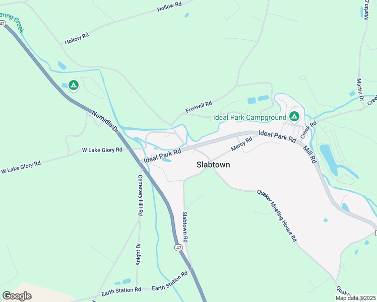 map of restaurants, bars, coffee shops, grocery stores, and more near State Route 2005 in Catawissa
