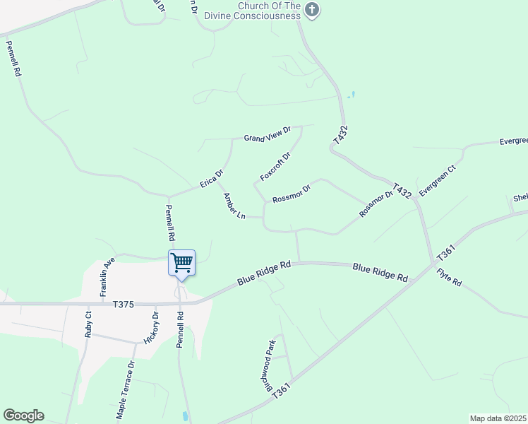 map of restaurants, bars, coffee shops, grocery stores, and more near 319 Rossmor Dr in Saylorsburg