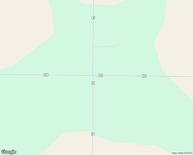 map of restaurants, bars, coffee shops, grocery stores, and more near 15031 County Road 24 in Mount Blanchard