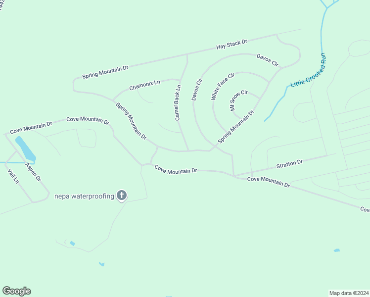 map of restaurants, bars, coffee shops, grocery stores, and more near 236 Spring Mountain Drive in Zion Grove