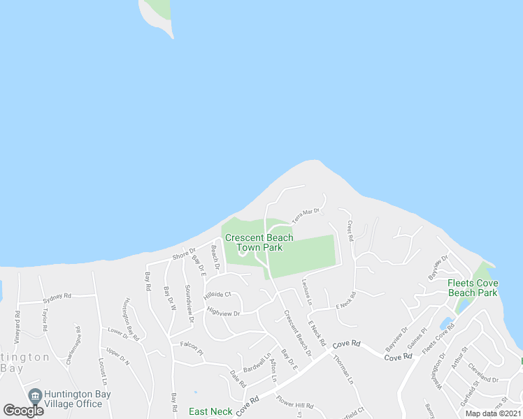map of restaurants, bars, coffee shops, grocery stores, and more near 98 Crescent Beach Drive in Halesite
