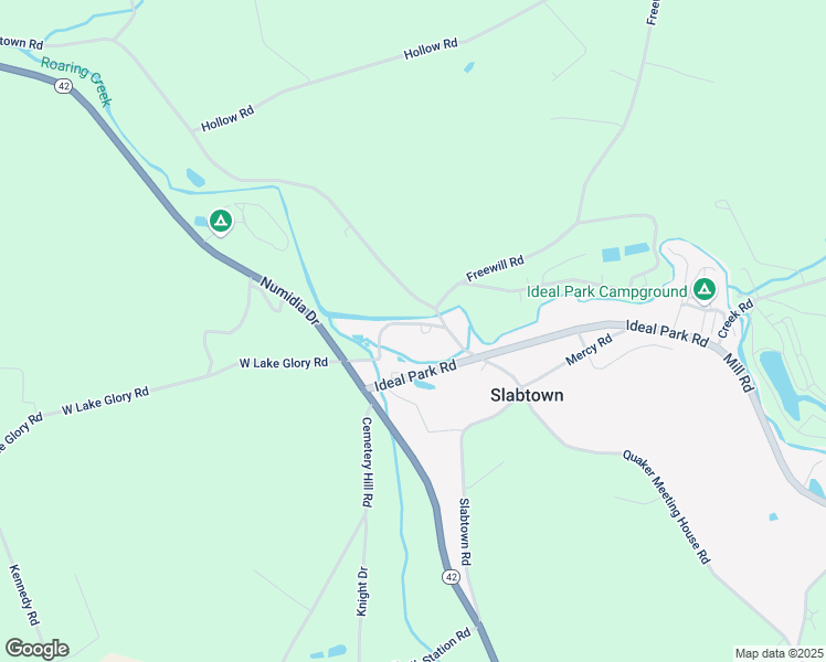 map of restaurants, bars, coffee shops, grocery stores, and more near 42 East Lake Glory Road in Catawissa