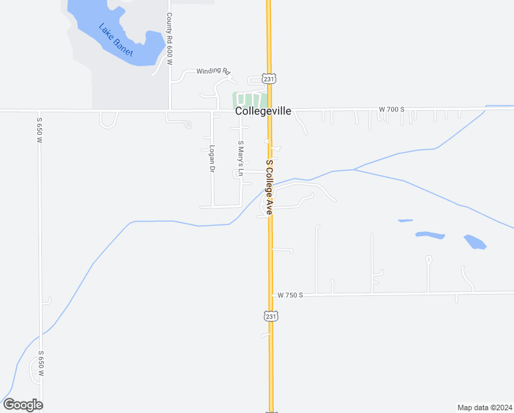 map of restaurants, bars, coffee shops, grocery stores, and more near 2800 South College Avenue in Rensselaer