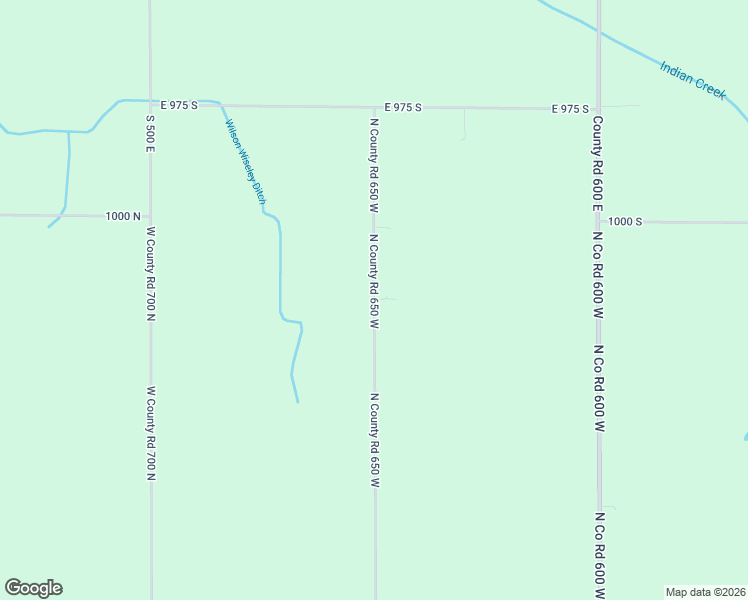 map of restaurants, bars, coffee shops, grocery stores, and more near 9812 North 650 West in Royal Center