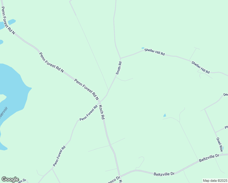 map of restaurants, bars, coffee shops, grocery stores, and more near 202 Smith Road in Kunkletown
