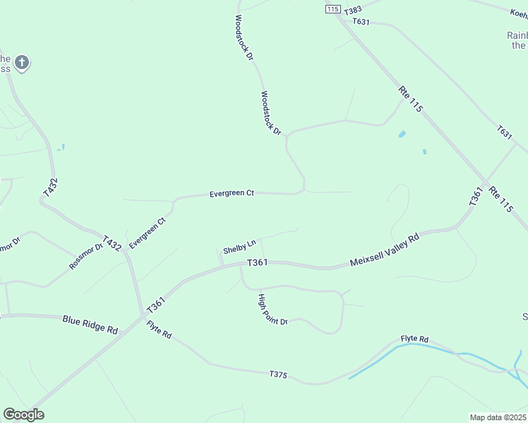 map of restaurants, bars, coffee shops, grocery stores, and more near 220 Evergreen Ct in Saylorsburg
