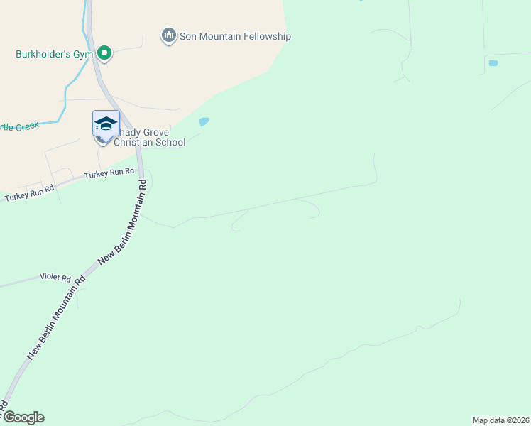 map of restaurants, bars, coffee shops, grocery stores, and more near 432 Rusty Run Lane in Mifflinburg