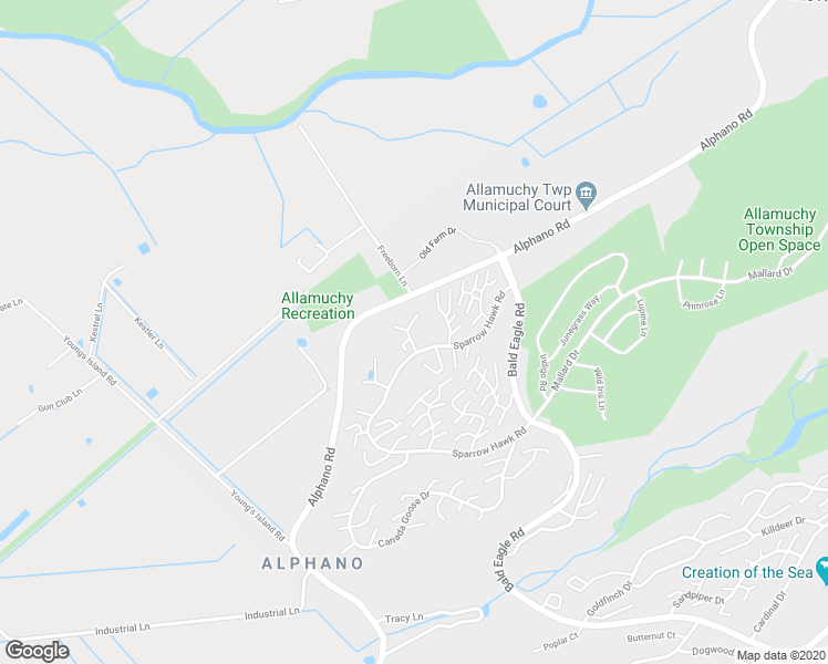 map of restaurants, bars, coffee shops, grocery stores, and more near 83 Wood Duck Court in Hackettstown