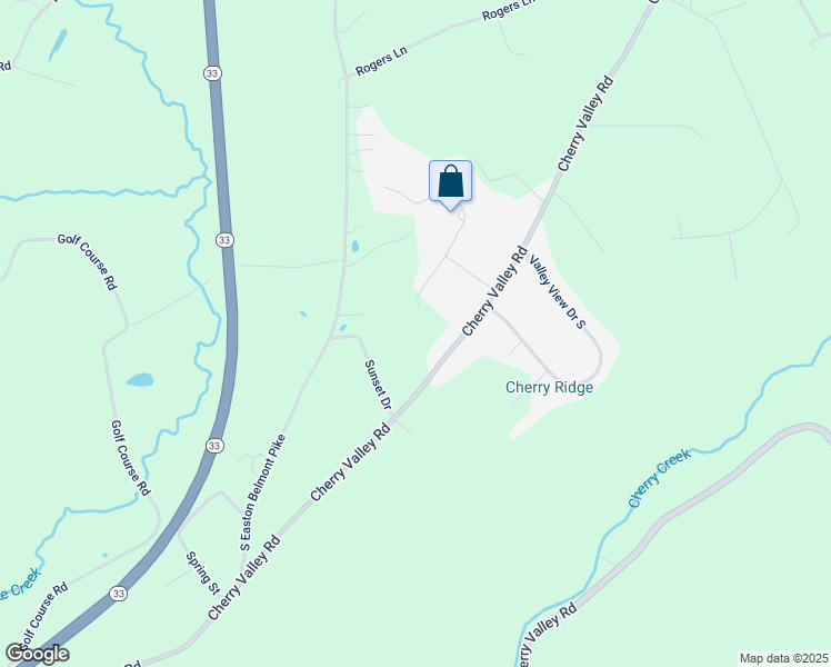 map of restaurants, bars, coffee shops, grocery stores, and more near 226 Circle Drive in Saylorsburg