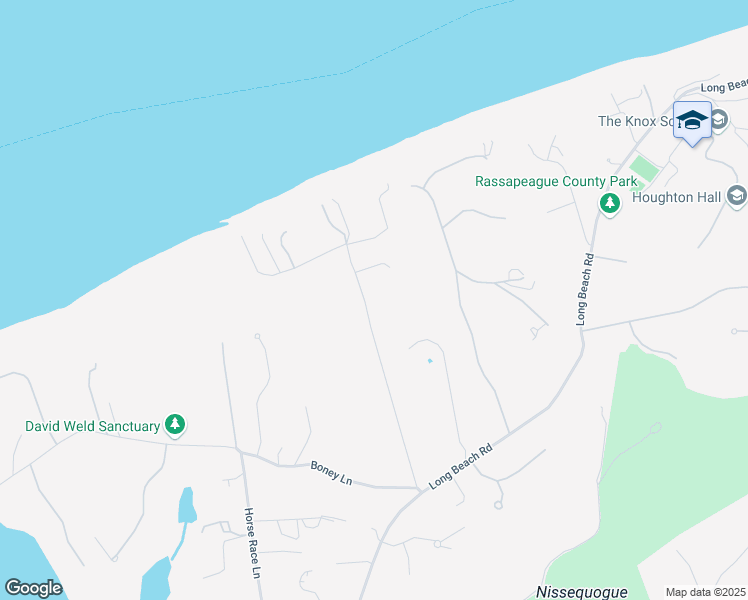 map of restaurants, bars, coffee shops, grocery stores, and more near 11 Triple Oak Lane in St. James
