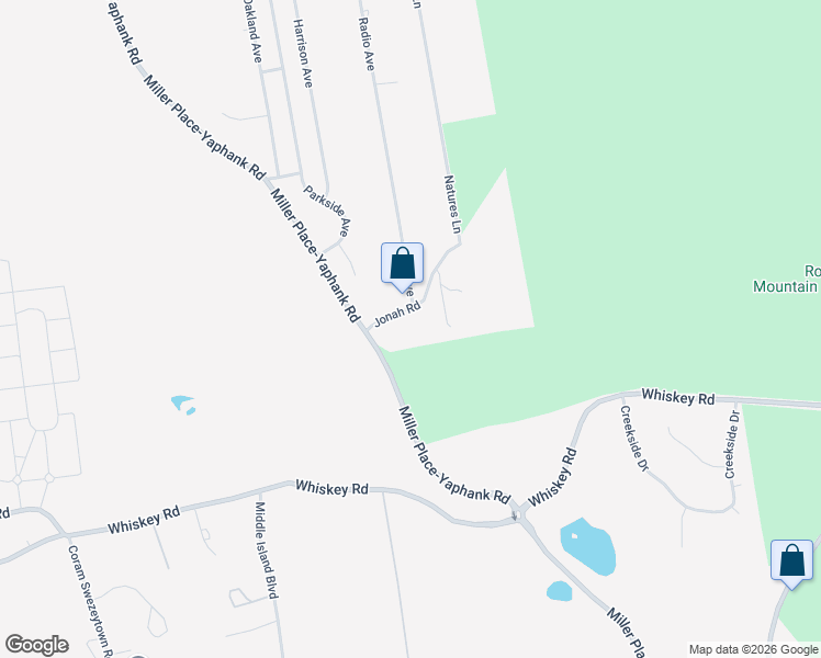 map of restaurants, bars, coffee shops, grocery stores, and more near 8 Jonah Road in Miller Place