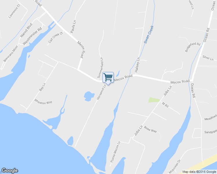 map of restaurants, bars, coffee shops, grocery stores, and more near 19 Horsemill Ln in Water Mill