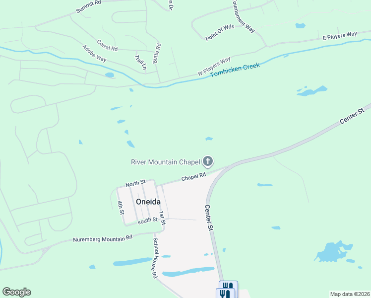 map of restaurants, bars, coffee shops, grocery stores, and more near in Oneida