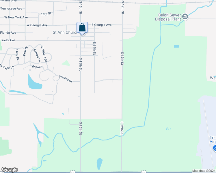 map of restaurants, bars, coffee shops, grocery stores, and more near 836 North 13th Street in Sebring