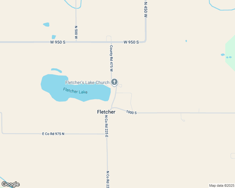 map of restaurants, bars, coffee shops, grocery stores, and more near 9871 County Road 475 West in Kewanna