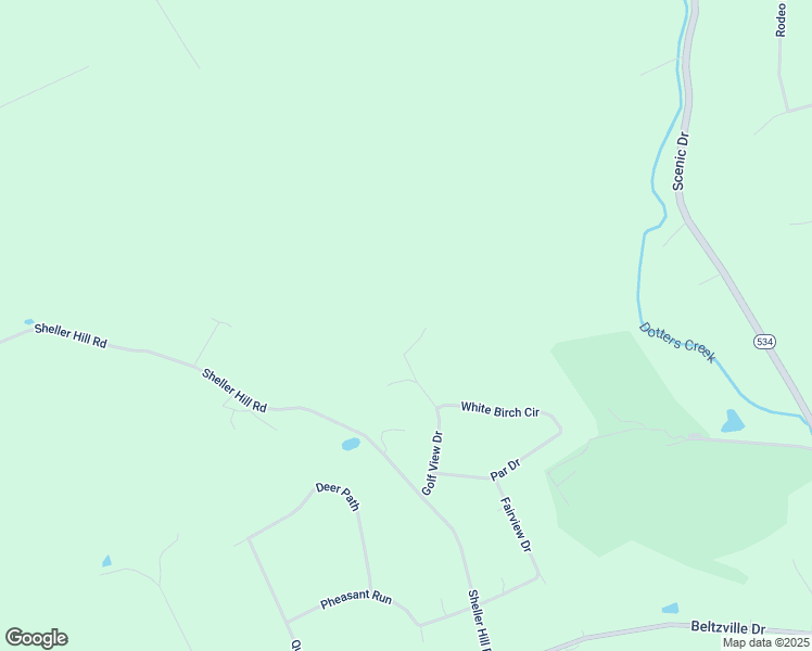 map of restaurants, bars, coffee shops, grocery stores, and more near 183 Golf View Drive in Kunkletown