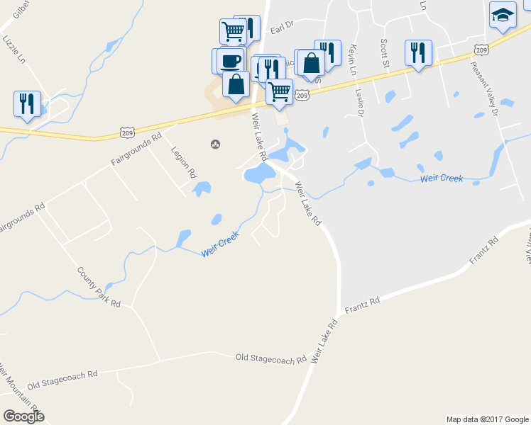 map of restaurants, bars, coffee shops, grocery stores, and more near 5138 Walnut Lane in Gilbert