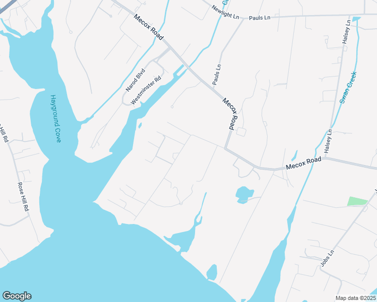 map of restaurants, bars, coffee shops, grocery stores, and more near 39 Bay Lane in Water Mill