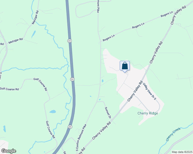 map of restaurants, bars, coffee shops, grocery stores, and more near in Saylorsburg