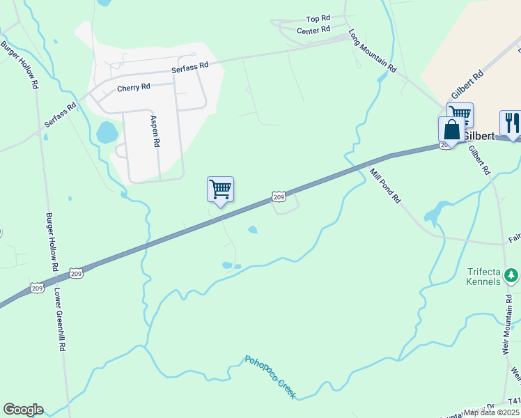map of restaurants, bars, coffee shops, grocery stores, and more near 1088 Interchange Road in Gilbert