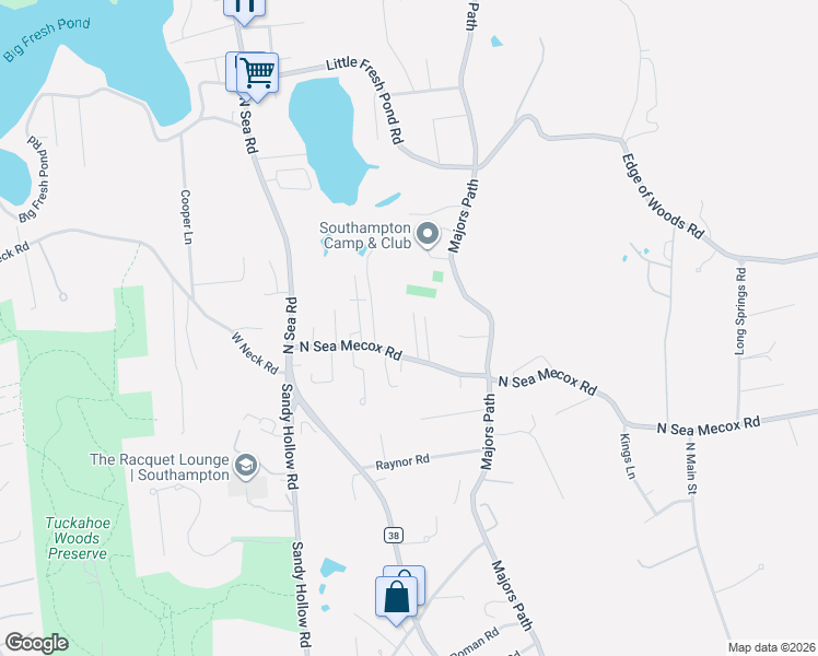 map of restaurants, bars, coffee shops, grocery stores, and more near 12 Horton Terrace in Southampton