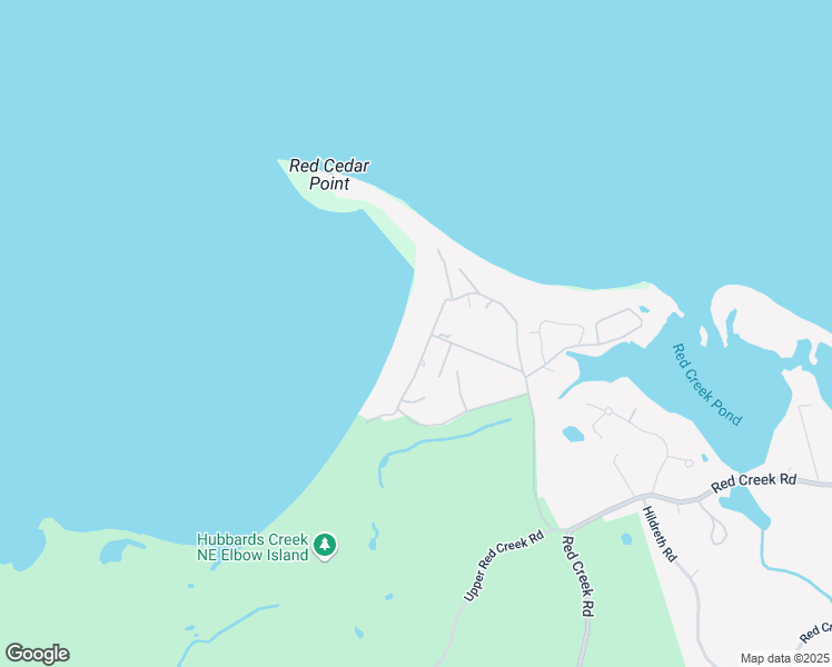map of restaurants, bars, coffee shops, grocery stores, and more near 10 Shore Road, North Shore Road in Hampton Bays