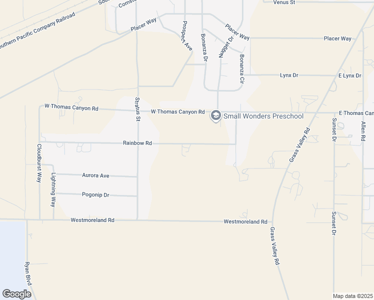 map of restaurants, bars, coffee shops, grocery stores, and more near 4330 Rainbow Road in Winnemucca