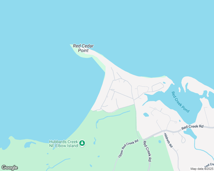 map of restaurants, bars, coffee shops, grocery stores, and more near 10 Shore Road, North Shore Road in Hampton Bays