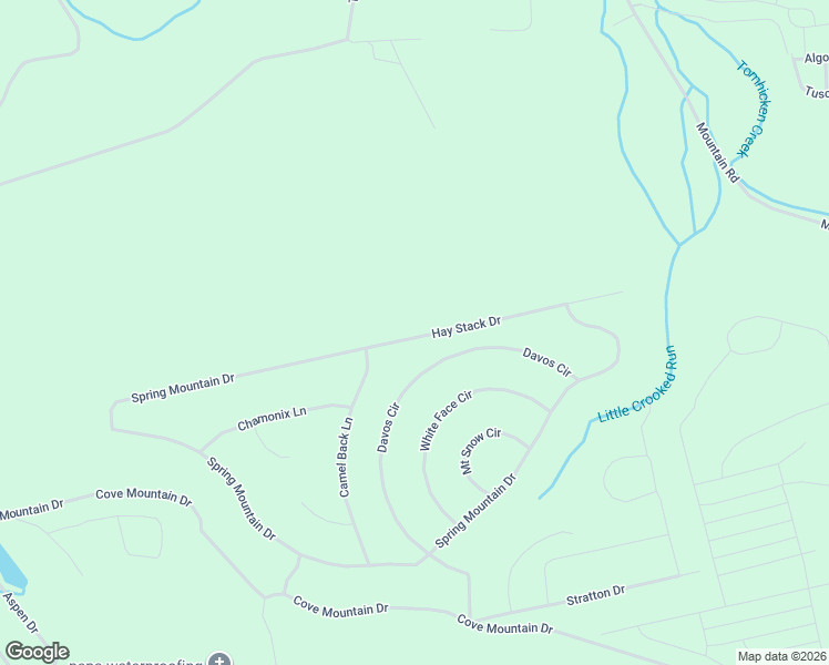 map of restaurants, bars, coffee shops, grocery stores, and more near 137 Hay Stack Drive in Zion Grove