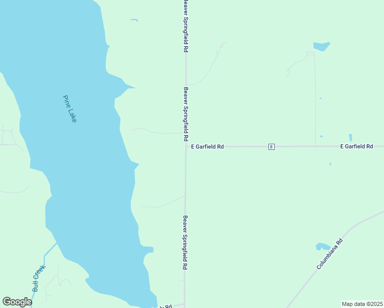 map of restaurants, bars, coffee shops, grocery stores, and more near 14029 Beaver Springfield Road in New Springfield