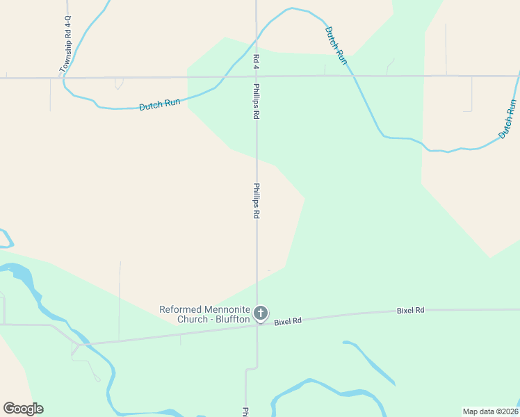 map of restaurants, bars, coffee shops, grocery stores, and more near 12090 Phillips Road in Pandora