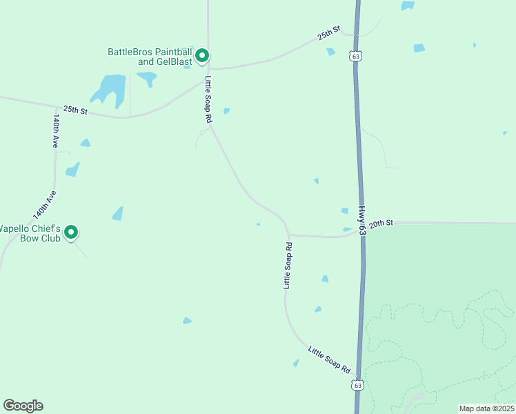 map of restaurants, bars, coffee shops, grocery stores, and more near 2104 Little Soap Road in Bloomfield