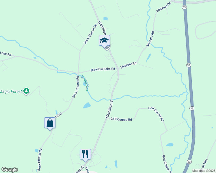 map of restaurants, bars, coffee shops, grocery stores, and more near 119 Figgins Lane in Sciota