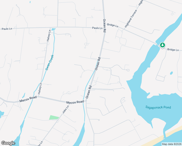 map of restaurants, bars, coffee shops, grocery stores, and more near 780 Ocean Road in Bridgehampton