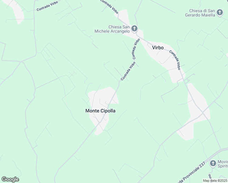 map of restaurants, bars, coffee shops, grocery stores, and more near 47 S.V. Monte Cipolla in Città Metropolitana di Bari