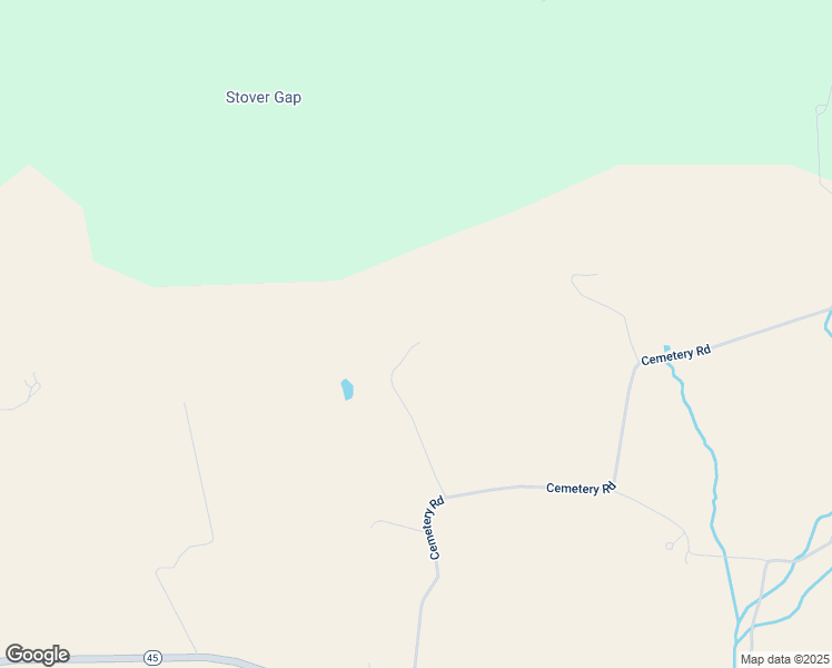 map of restaurants, bars, coffee shops, grocery stores, and more near 171 Indian Springs Drive in Aaronsburg