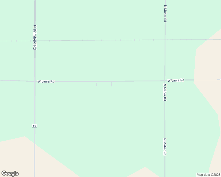 map of restaurants, bars, coffee shops, grocery stores, and more near 18002 West Laura Road in Princeville